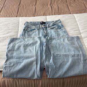 GAP Light Blue Flare & Wide Leg Jeans